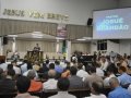 Após palestra, Josué Brandão recebe homenagem do Pr. José Neco
