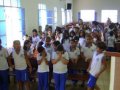 Culto da Família recebe casal de missionários no colégio assembleiano