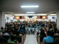 Pr. Bruno Andrade ministra na Santa Ceia de agosto na igreja sede