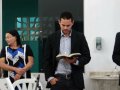 Pastor-presidente parabeniza o pastor José Carlos Vicente pelos seus 60 anos