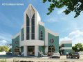 Pastor-presidente visita a obra do novo templo do Eustáquio Gomes