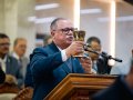 Pr. Edi Vinagre foi o preletor da Santa Ceia de maio na igreja sede