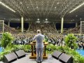 Abertura da Convenção Estadual reúne milhares de evangélicos no Ginásio do SESI