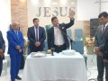 Pr. Abmael Nascimento ministra na Santa Ceia de novembro na AD Riacho da Jacobina