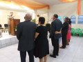 Pr. Aldo Ferreira consagra auxiliares para a obra em Honduras