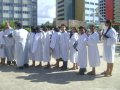 Centenário | Igreja de Pilar batiza 18 e faz caminhada com 300 pessoas