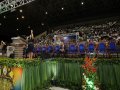 Milhares de evangélicos lotam o Ginásio do Sesi para assistir ao encerramento da Convenção Estadual