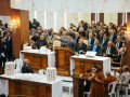Pr. Bruno Andrade ministra na Santa Ceia de agosto na igreja sede