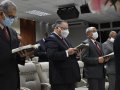 Pastor-presidente Rev. José Orisvaldo Nunes ministra sobre o banquete da salvação