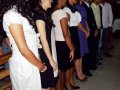 Jovens desfrutam da unção de Deus na igreja do Benedito Bentes 1