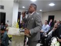 Pastor-presidente parabeniza o pastor José Carlos Vicente pelos seus 60 anos