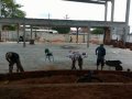 Pastor-presidente visita a obra do novo templo do Eustáquio Gomes