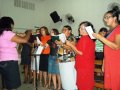 Jovens desfrutam da unção de Deus na igreja do Benedito Bentes 1