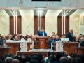 Pastor Adriano Soares ministra na Santa Ceia de setembro na igreja sede