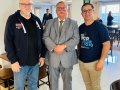 Rev. José Orisvaldo Nunes de Lima encontra o neto do missionário Otto Nelson