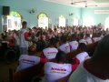 Centenário | Igreja de Pilar batiza 18 e faz caminhada com 300 pessoas