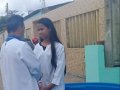 Pr. Melquisedeque batiza seis novos membros da AD em Canafístula do Cipriano