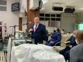 Pastores Joel Freire e João Luiz participam da Santa Ceia na igreja sede