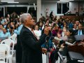 Pr. Bruno Andrade ministra na Santa Ceia de agosto na igreja sede