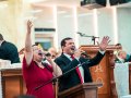 Pastor Adriano Soares ministra na Santa Ceia de setembro na igreja sede