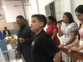 Pr. Zaqueu Nascimento ministra na Santa Ceia de agosto em Riacho da Jacobina