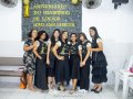 Sub da AD Piabas celebra 1º aniversário do ministério de louvor Novo Amanhecer