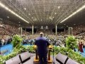 Abertura da Convenção Estadual reúne milhares de evangélicos no Ginásio do SESI