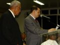 Autoridades parabenizam o pastor José Neco
