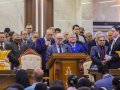 Pr. Alberto Olímpio ministra no culto de doutrina na igreja sede