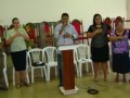 Culto da Família recebe casal de missionários no colégio assembleiano