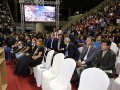 Milhares de evangélicos lotam o Ginásio do Sesi para assistir ao encerramento da Convenção Estadual