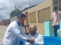 Pr. Melquisedeque batiza seis novos membros da AD em Canafístula do Cipriano
