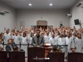 168 novos membros da Assembleia de Deus descem às águas batismais