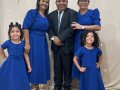 Festividade de novos crentes na AD Gruta Alegre é marcada pela presença de Deus