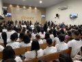 Assembleia de Deus celebra o batismo de 186 novos membros da capital