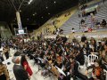 Milhares de evangélicos lotam o Ginásio do Sesi para assistir ao encerramento da Convenção Estadual