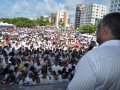 Milhares de pessoas lotam a Praça de Multieventos para batismo do centenário