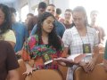 Jovens e adolescentes participam de estudos bíblicos no CONJOAAD 2026