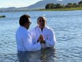 Nove pessoas descem às águas em batismo da Assembleia de Deus em Pariconha