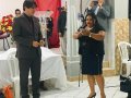 Ev. Marcondes Arruda batiza 19 novos membros da AD em Santa Brígida