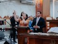 Rev. José Orisvaldo Nunes de Lima ministra sobre o ministério de São Pedro