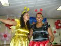 Estudantes participam da festa do pijama no Colégio da Assembleia de Deus