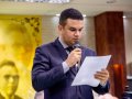 Rev. José Orisvaldo Nunes de Lima ministra sobre a multiplicação do azeite