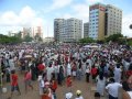 Milhares de pessoas lotam a Praça de Multieventos para batismo do centenário