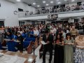 Culto de doutrina reúne centenas de evangélicos na igreja sede