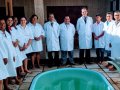 Pr. Ademilson Gomes batiza 10 novos membros da AD em Anadia