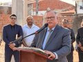 Pastor-presidente participa do lançamento da pedra fundamental do novo templo sede em Barra de São Miguel