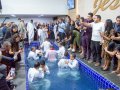 Primeiro ciclo de batismos de 2024 contempla 292 novos membros da capital