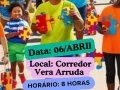 Caminhada do Autismo 2025 será dia 06 de abril