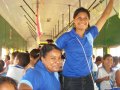 Alunos do Coparb passeiam de trem na Semana da Criança